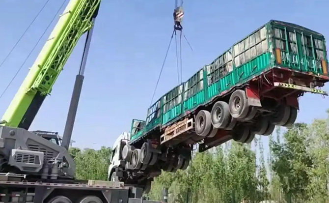 兴隆道路脱困救援案例